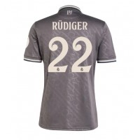 Real Madrid Antonio Rudiger #22 Tredjetrøje 2024-25 Kortærmet